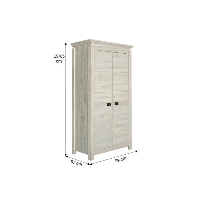 Dulap dormitor/sufragerie  model CLASS  stejar deschis